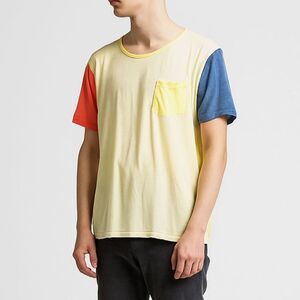 OPENING CEREMONY Yellow Red Blue Lightweight T Shirt Tee Top Women's Size Medium